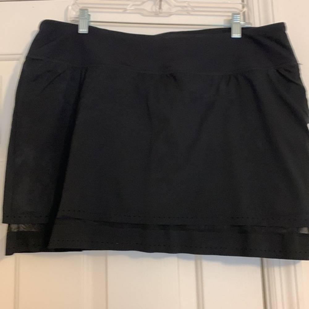 Athleta black skort size XL